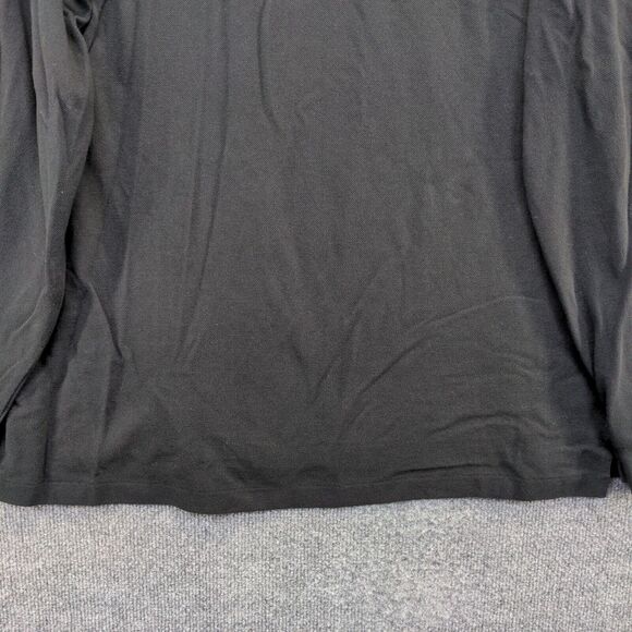 Polo Ralph Lauren Men's Classic Fit Triple Pony Polo Shirt XL Long Sleeve Black - Picture 8 of 13